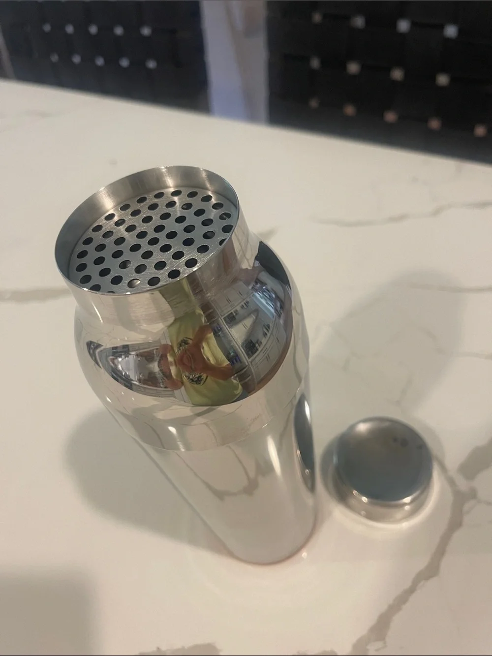 Williams Sonoma Polished Silver Cocktail Shaker